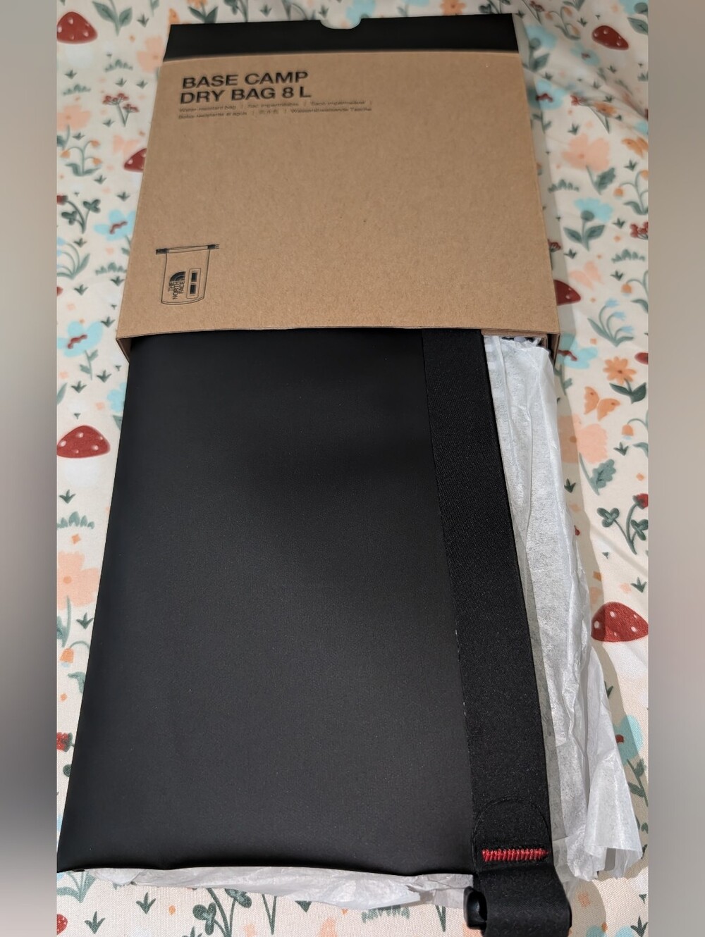 The North Face Base Camp Dry Bag 8L Waterproof Black New